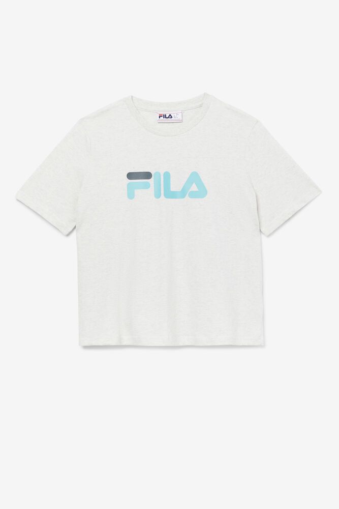 Fila Miss Eagle White T-Shirt Womens - NZ 20576-NQBC